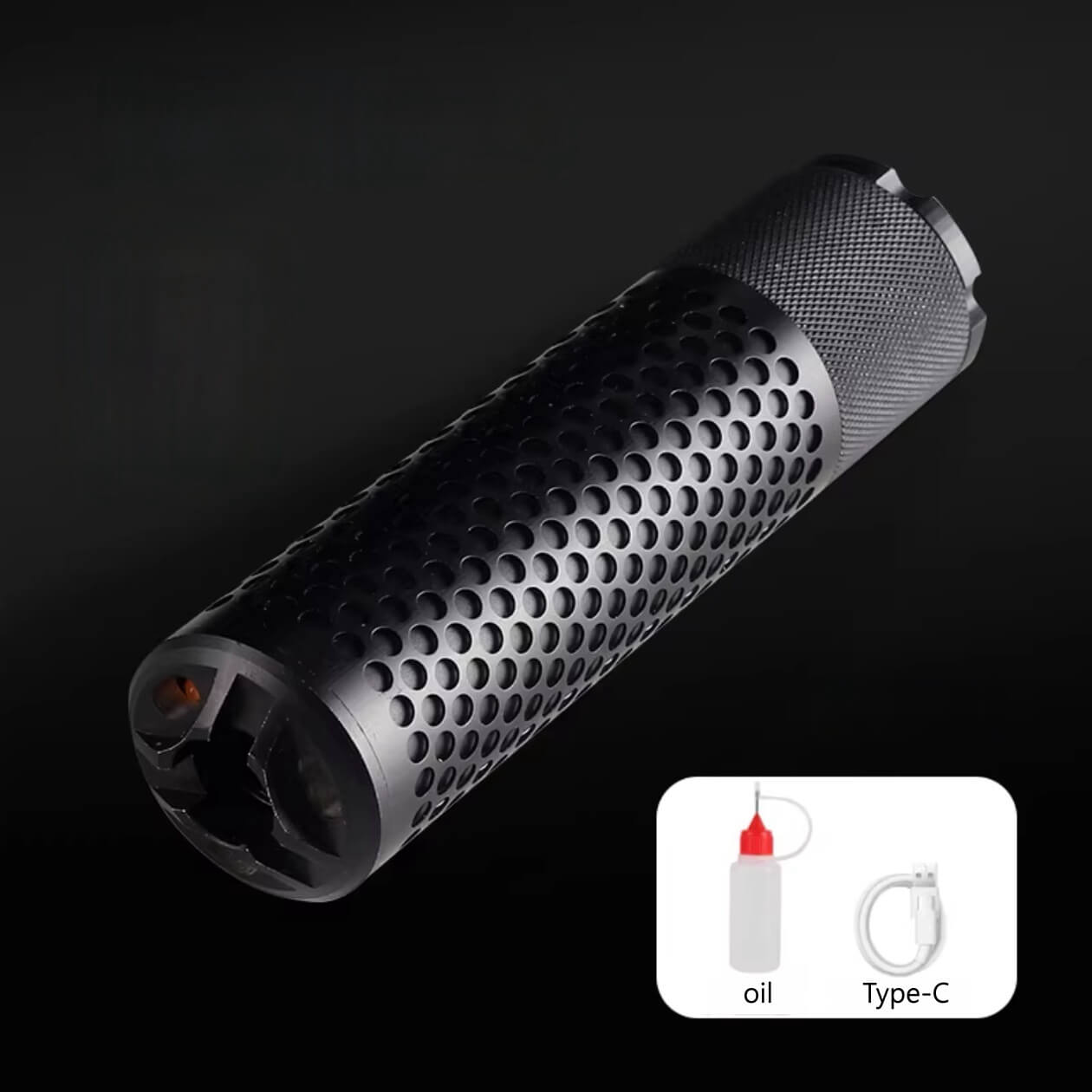 New Smoke Wolf Silencer For Both Gel blaster&Airsoft With 14mm Thread