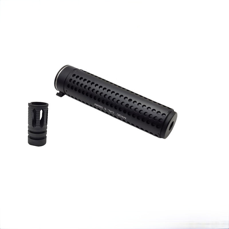 Metal Silencer Adapt To 14 MM Threaded Rod Tip & 19 MM Smooth Tip