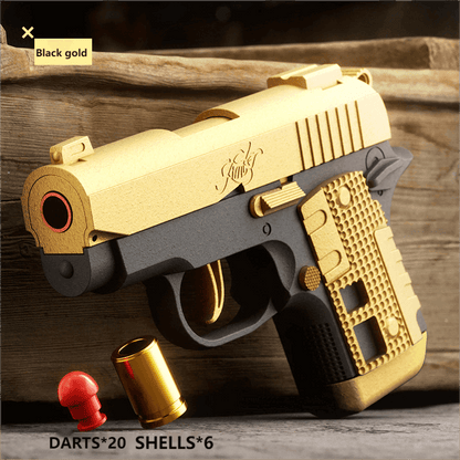 MINI M1911 Model Dart Blaster Shelss Ejection