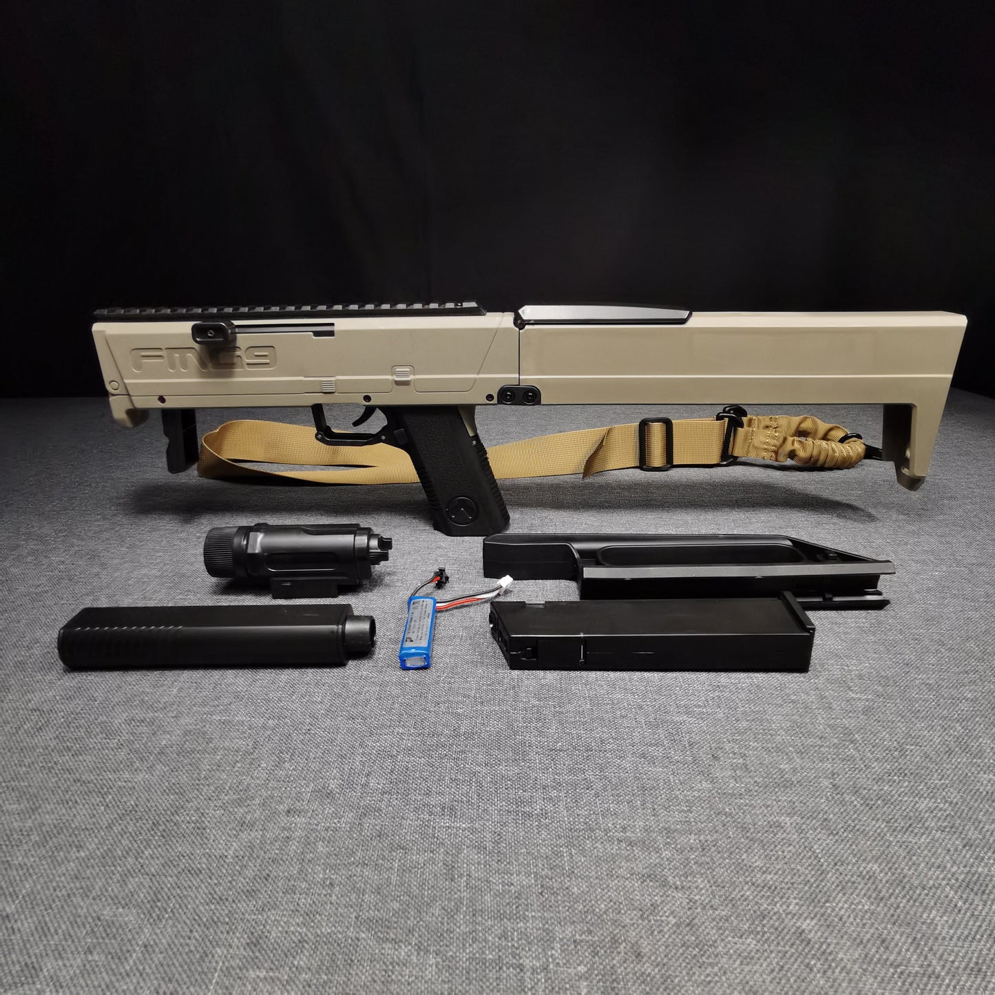 FMG-9 Folding Gel Blaster