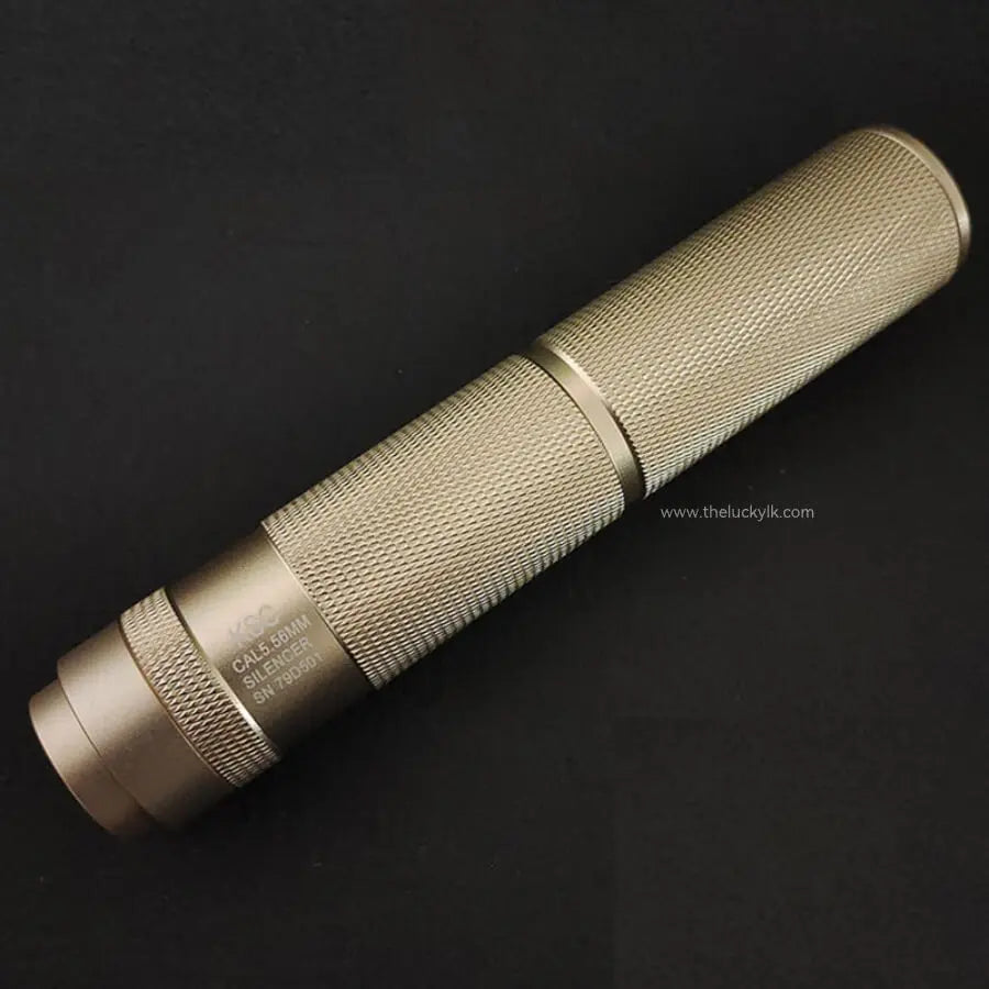 Metal Silencer Adapt To 14 MM Threaded Rod Tip & 19 MM Smooth Tip