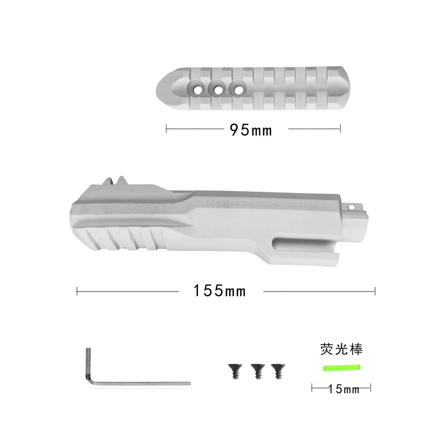 New Revolver ZP5 357 Soft bullet Launcher