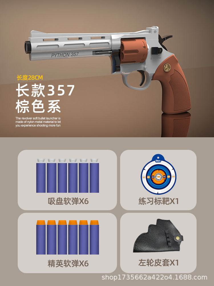 New Revolver ZP5 357 Soft bullet Launcher